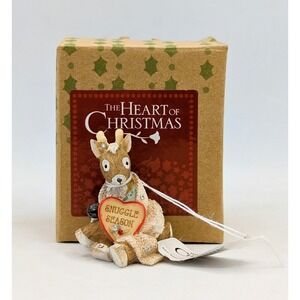 2017 The Heart of Christmas Reindeer With Blanket